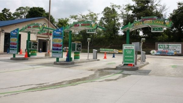 rainforest car wash pay stations
